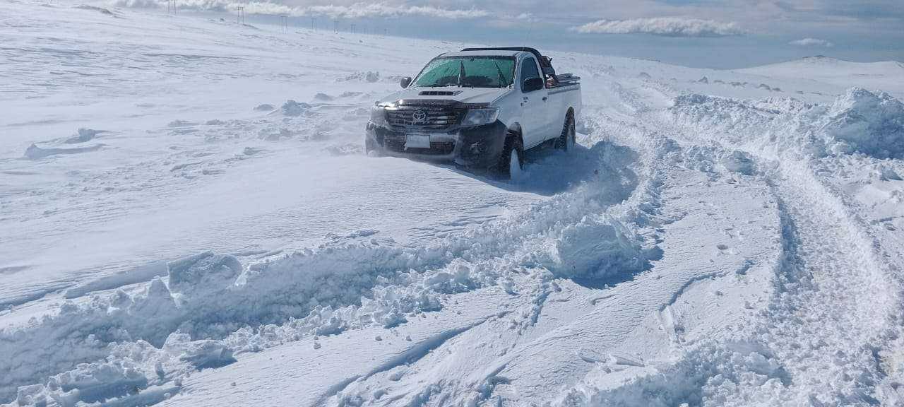 Temporal in&eacute;dito en la Patagonia: rutas cortadas y operativos de rescate
