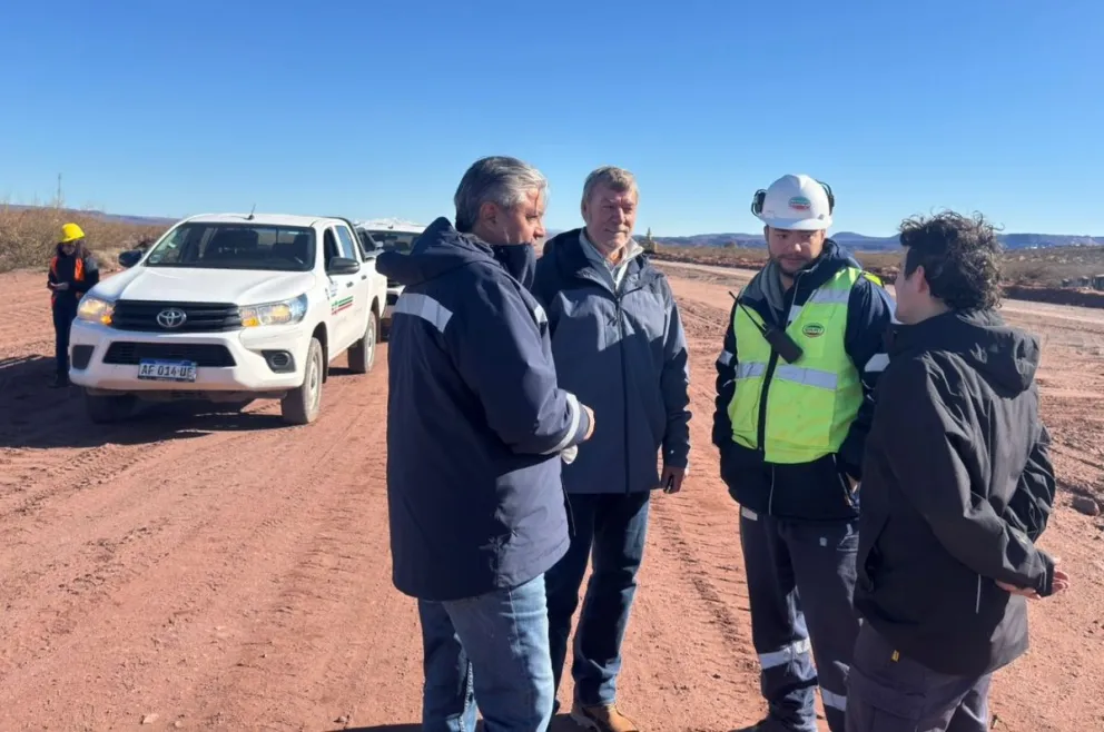 Avanza la obra de asfalto en el sector Cortaderas de la ruta provincial ...